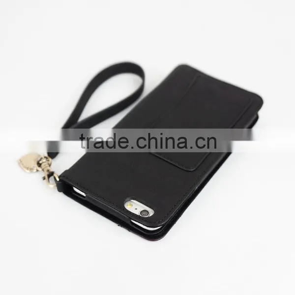 Premium PU Book Style Flip Cover Case With Card Slots for IPhone 6 photo-3