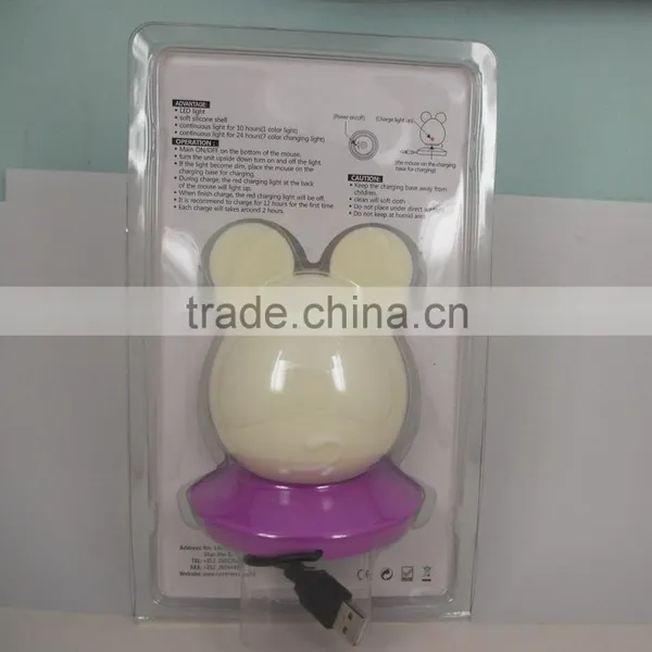 2015 New Item Portable Silicone Soft Baby Night Light photo-6