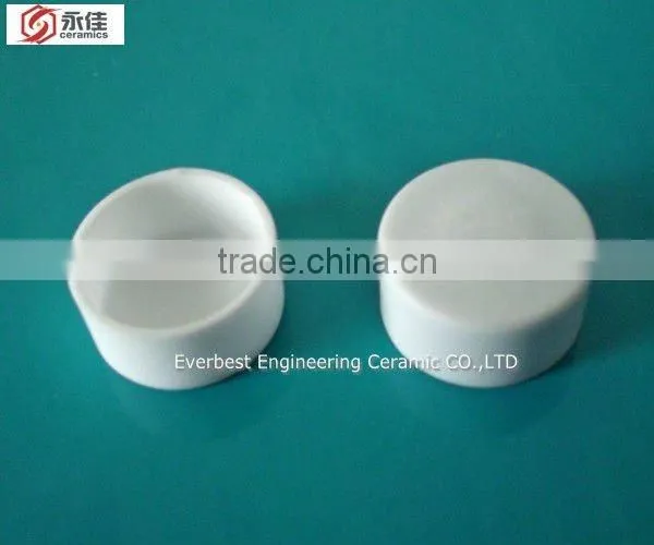 structure anticorrosion 99%Alumina ceramic cap