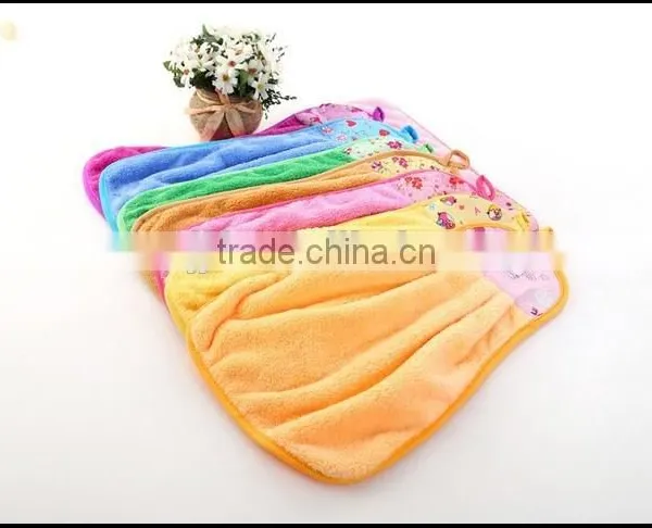 Top Quality Hot Promotional Microfiber Coral Fleece Hand Towel photo-3