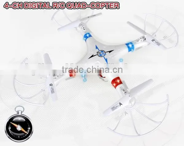 2.4G 4ch Digital RC Quadcopter,large Size Copter Drone Ufo With Compass Function photo-2