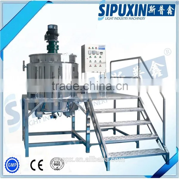 New 500L Liquid Shampoo Making Machine,chemical Blending Mixer Tank