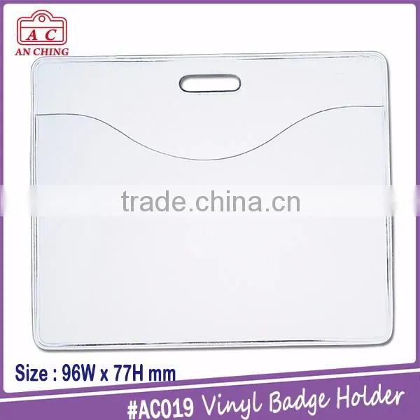 Popular Durable Waterproof Zip Lock Pvc Custom Name Badge photo-2