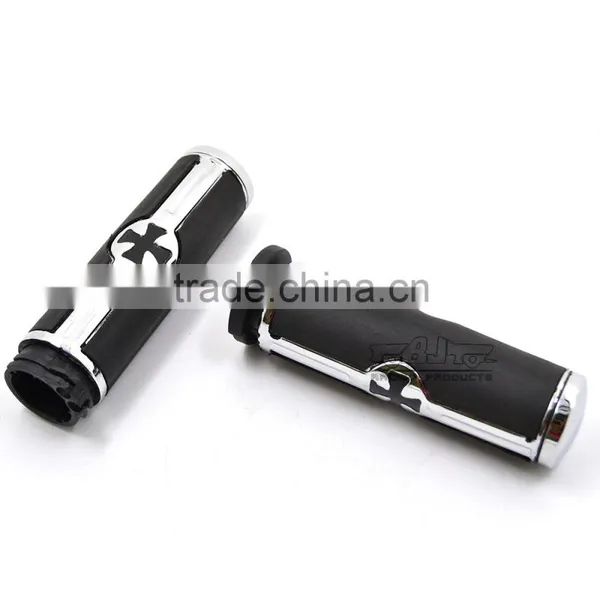 BJ-HB-053 Aftermarket Aluminum 1" Motorcycle Handlebar Handle Grips for Harley Davidson photo-5