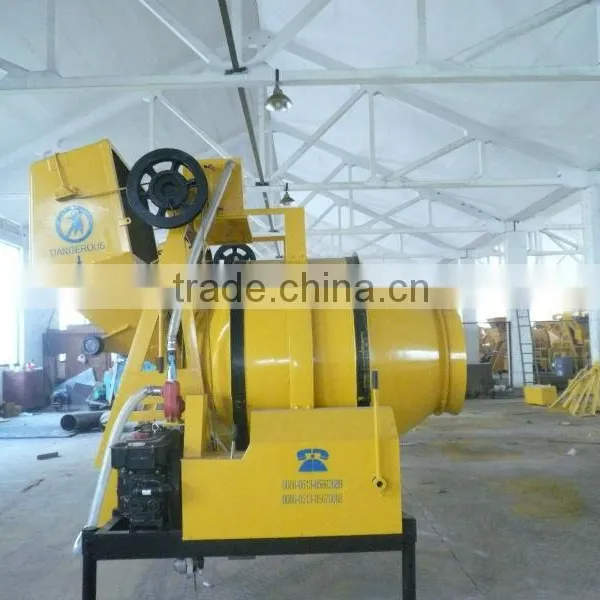 JZR350 Diesel Engine Concrete Mixer