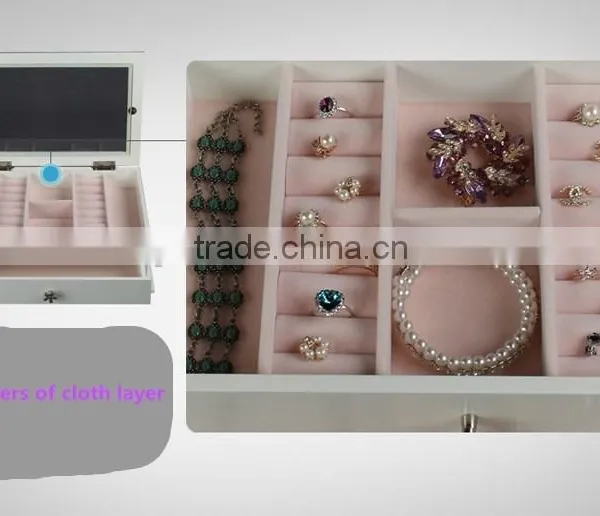 High Quality Accessories Gift Saving Wooden Box With Pull Grid Varning Custom Logo photo-3