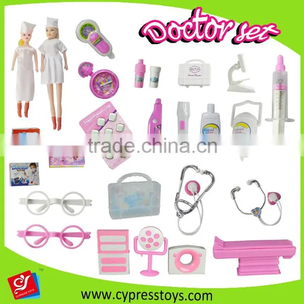 Popular Kid Doctor Play Set With Lovely Barbie Doll photo-2