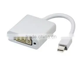 Xinya Hot Selling High Quality Product Mini DP to DVI Female Cable for MacBook, LCD TV, Projector