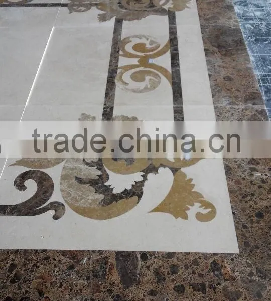 Waterjet Pattern---Marble Waterjet Medallion Tiles---Lowest Price