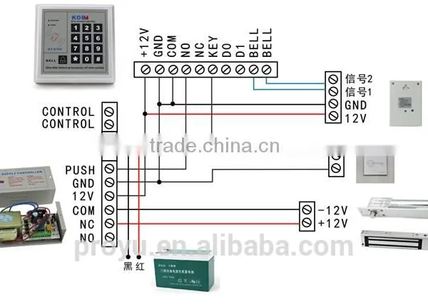 Single Door 500kg 1200lbs Zinc Electro Magnetic Keyless Door Lock PY-EL5-5 photo-6