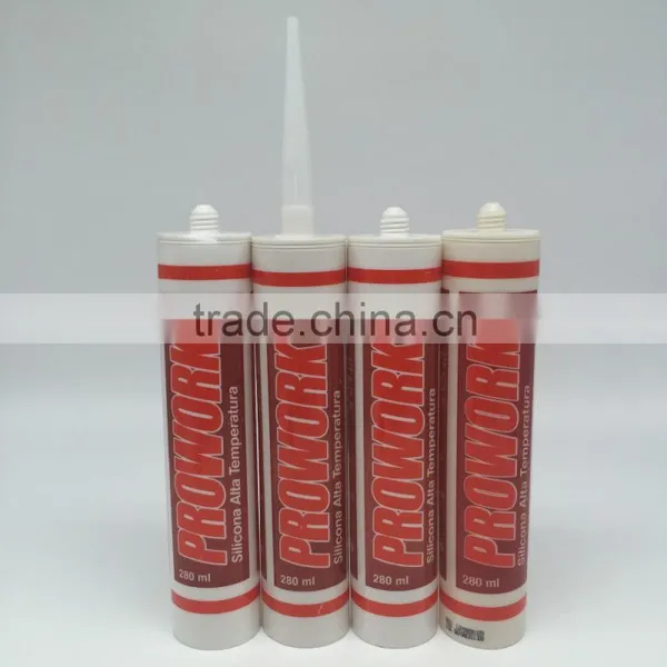 Great Adhesion Silicone Insulation Glue/Widely Use In High Temp Silicone Glue/Fire Resistant Silicone Sealant photo-2