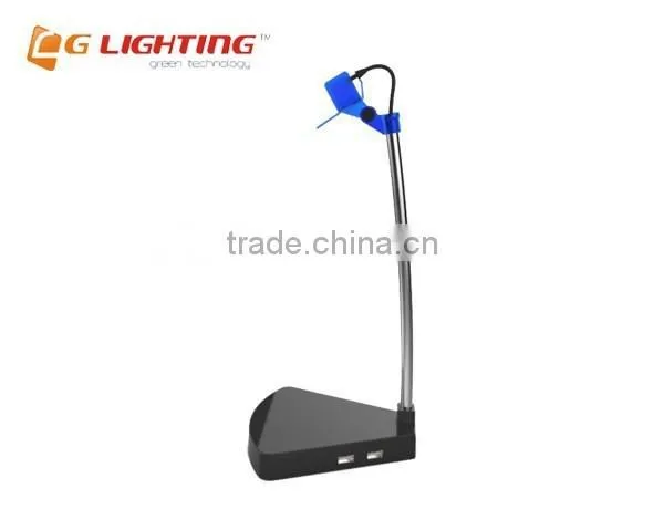 Touch Sensor Cordless LED Light Desk Table Reading Lamp-White photo-4