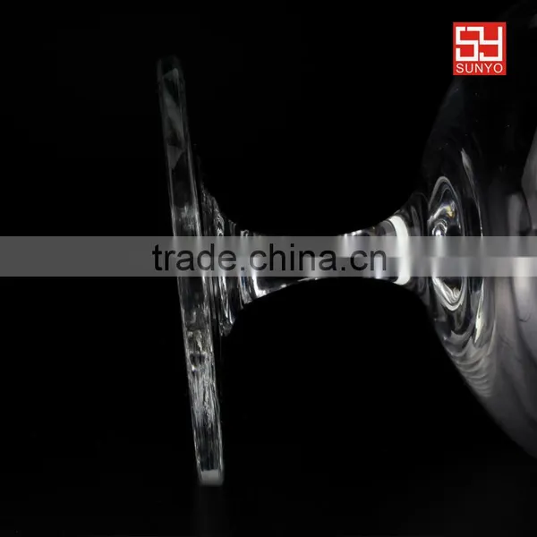 Customized Sodalime Clear Short Stem Brandy Glass Luxury Hotel Club Glassware Supplier photo-3