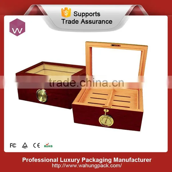 Custom Design Humidor Cigar Box With Window photo-3