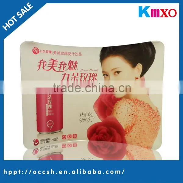 Wholesales Promotional Curved Spandex Fabric Banner Stand