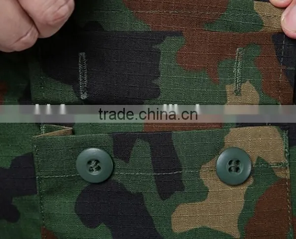 New Polygon Woodland Camo Polyester/ Cotton African Military Uniform photo-6