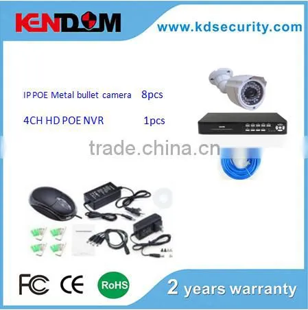 POE 100meter 8CH POE CCTV Wireless Kit H.264 NVR HD 720P Camera IP New Products for 2015 photo-2