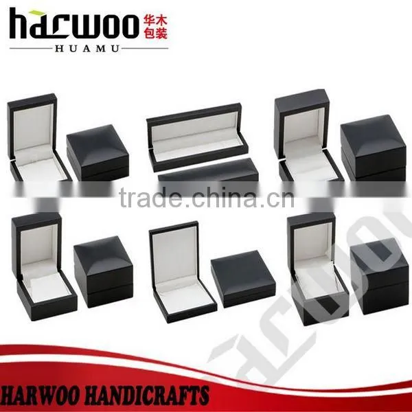 High Quality Hard Paper Shape Jewelry Box Wooden Gift Box photo-5