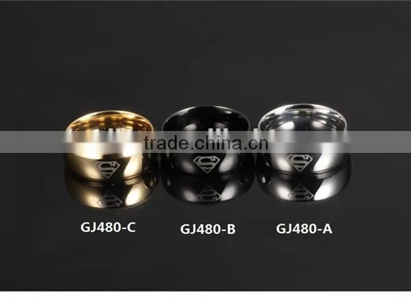 316L Stainless Steel Hot Sale Jewelry Fashion 2016 Supper Hero Man Sexs Ring photo-6