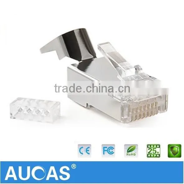 High Quality Cat7 RJ45 Modular Plug For Network Cable Cat7 Aucas Brand Offer Price photo-2