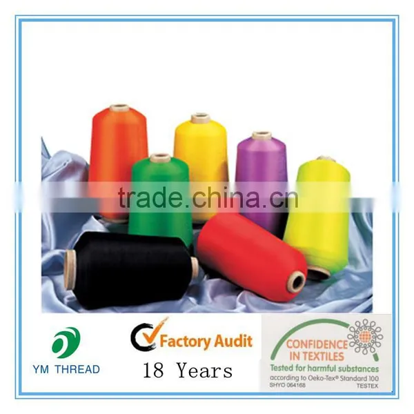 100% Polyester Twisted Yarn for Producing Weaving photo-2