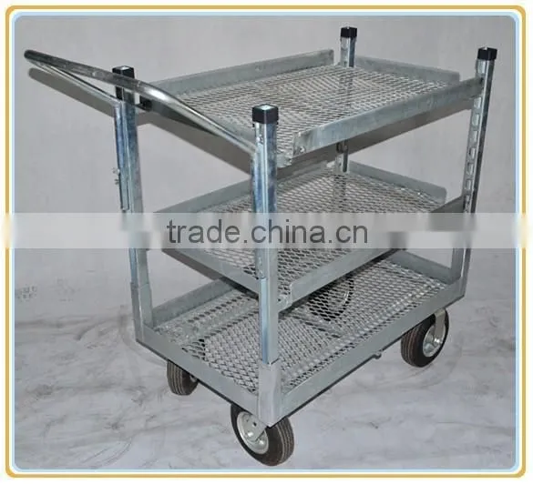 New Products Garden Tool Steel Mesh Shipping Cart
