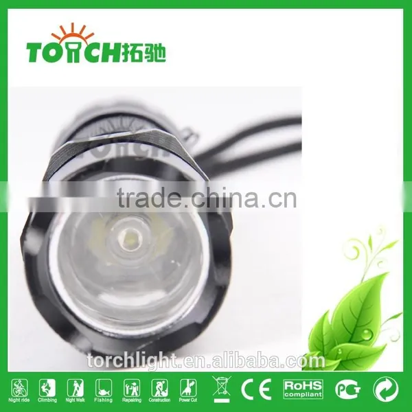 Mini Police Security LED Led Torch Flashlight With Campass photo-4