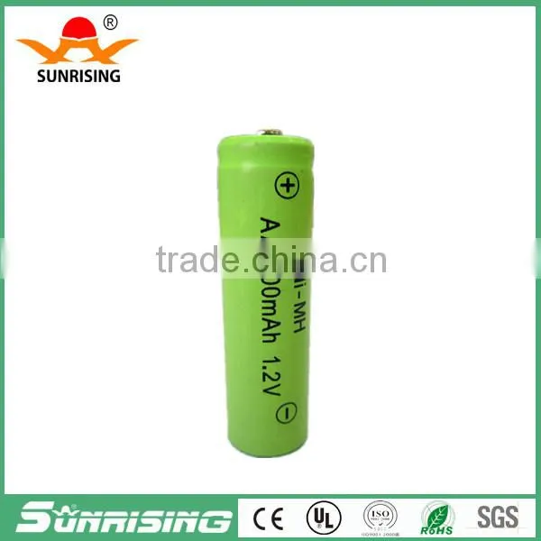 1.2v NI-MH AA300mAh aa Battery Batteries Solar Pointed Cap photo-2