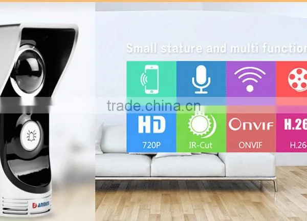 Smart Home Security IP Video Door Bell Cameras Wireless Ring Wifi Doorbell for Apartments photo-3