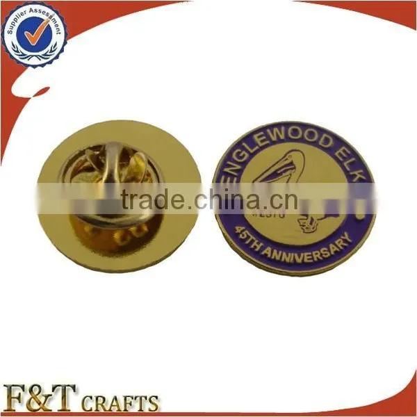 Promotional Quality Stamp Die Cut Custom Metal Badge With Plastic Box photo-3