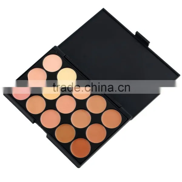 new high quality Cosmetic Product Professional 15 Color Concealer Face Makeup base Palettes