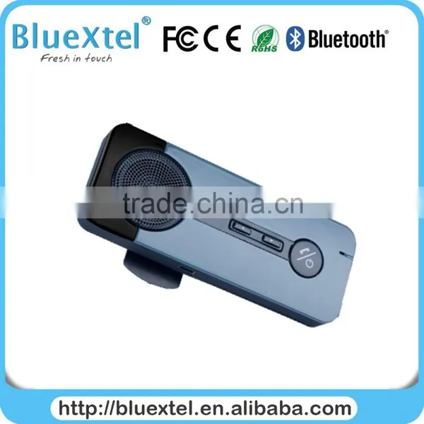 New Design Fashion Style Bluetooth Mini Car Kit With 6 Languages Hansfree With TTS photo-2