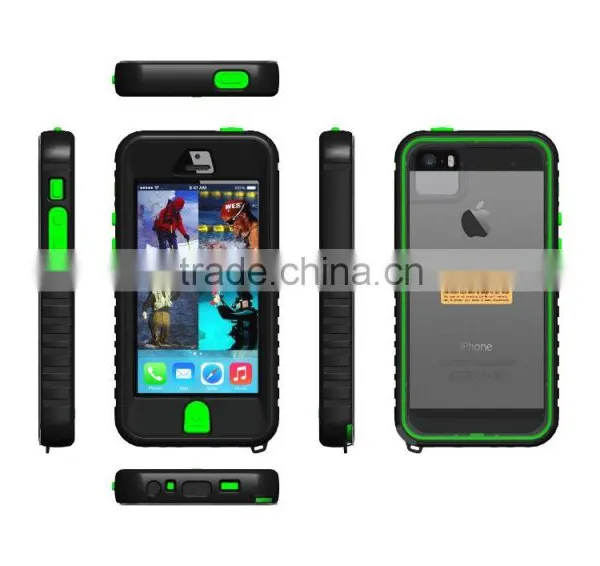 New Waterproof Shockproof Dirt Proof Fingerprint Hard Case Cover For IPhone 5S 5 photo-2