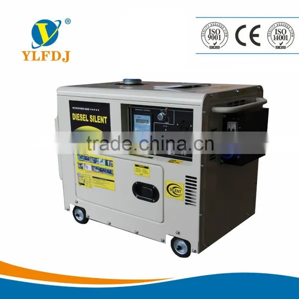 Good Quality 6.5KVA Diesel Aircooled Silent Generator With ATS,copper Alternator. Quality Choice photo-2