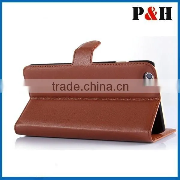 New Manufacturing Wholesale Custom Mobile Phone Leather Case for IPhone 6 photo-4