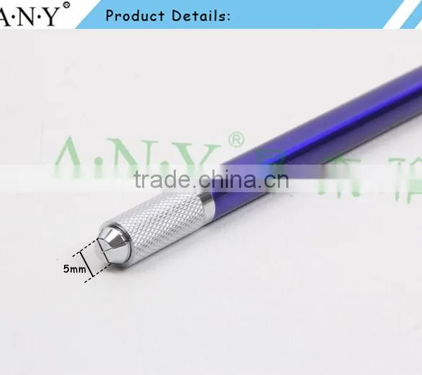 ANY Metal Handle Permanent Makeup Eyebrow Embroidery Manual Tattoo Eyebrow Pen photo-5
