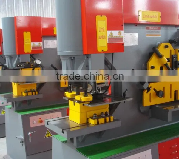 Q35Y-20 Hydraulic Ironworker Machine With Shearing