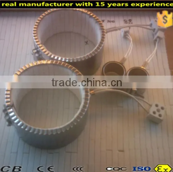 Band Shaped Ceramic Insulation Plastic Injection Molding Heater With CE photo-3