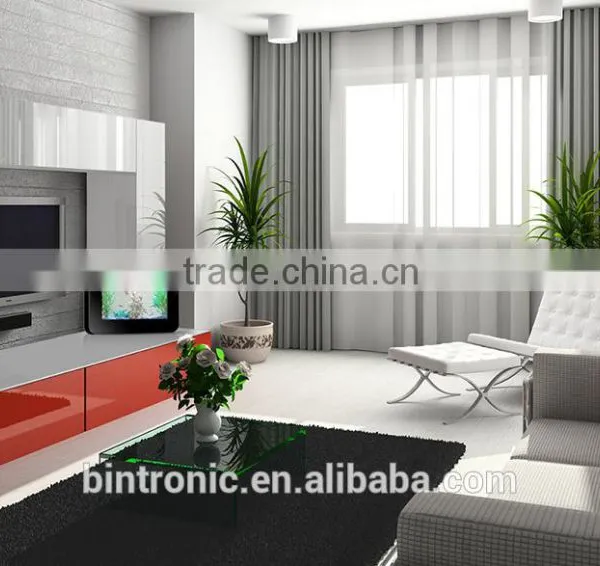 Bintronic Customized Taiwan Factory Made Aluminum Alloy Tracks For Electric Remote Control Curtains photo-4