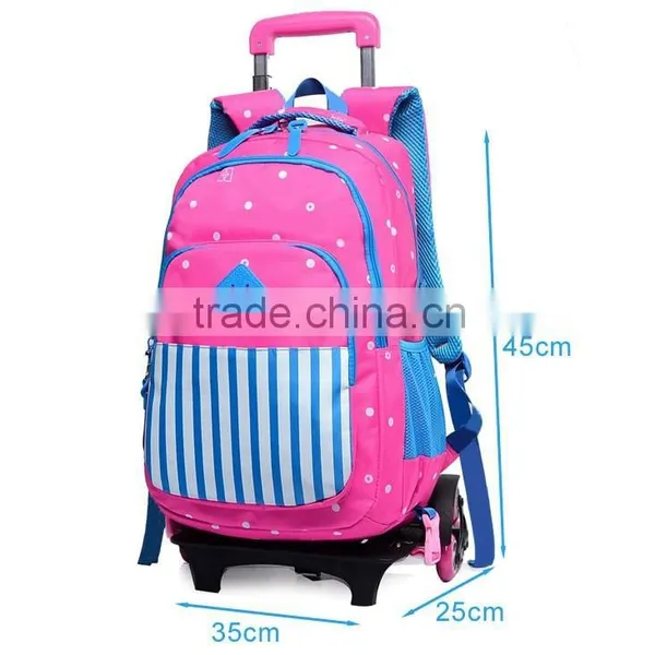 Kids School Backpack With Trolley photo-2