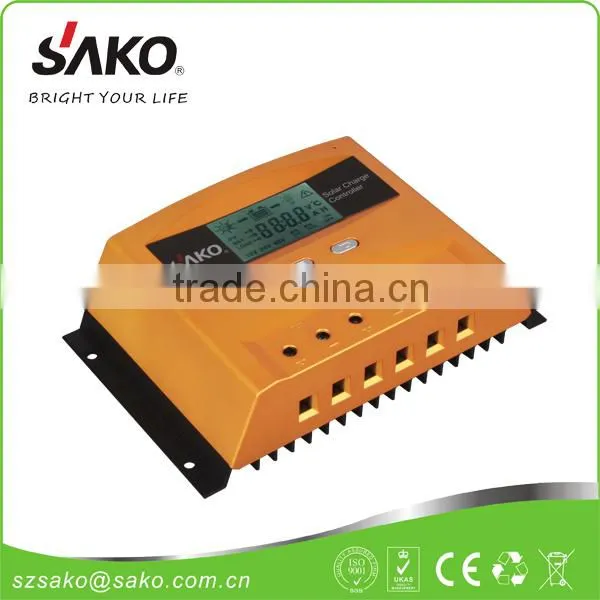 SC-D 10A/20A Solar Charge Controller, 12V/24V Self Adaptive photo-2