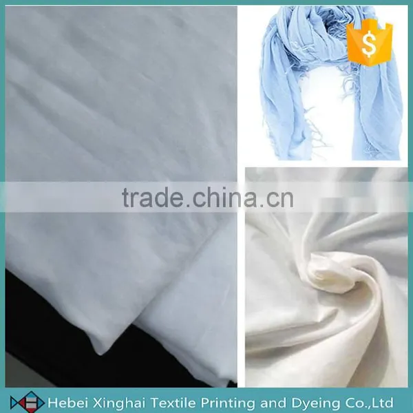 Spun Polyester High Twist Voile Fabric for Scarf 50s 60s 80s