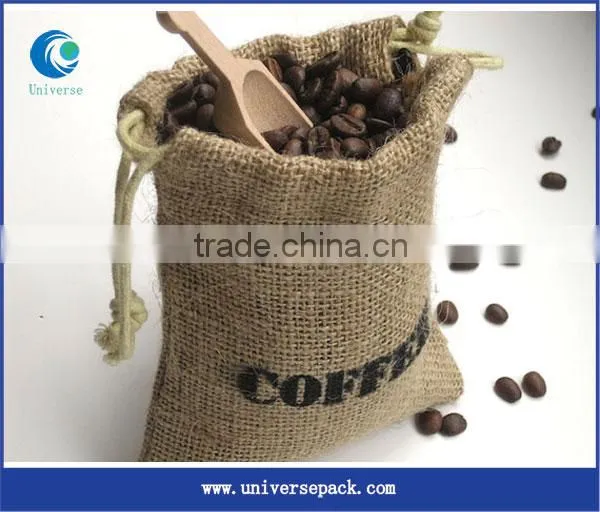 Wholesale Burlap Fabric Jute Bags for Cocoa With Custom Logo