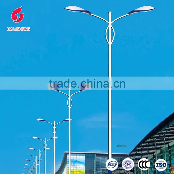 20W - 400W Street Lights Supplier Double Arm Outdoor Lighting Garden Lamp Pole Supplier's Choice