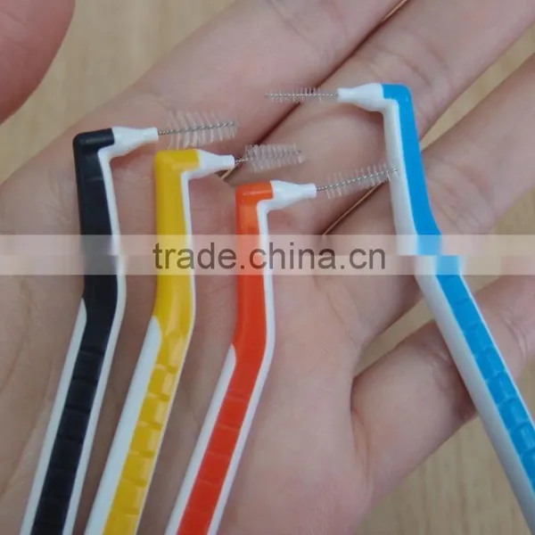 L Shape Adult Dental Disposable Interdental Brush photo-3