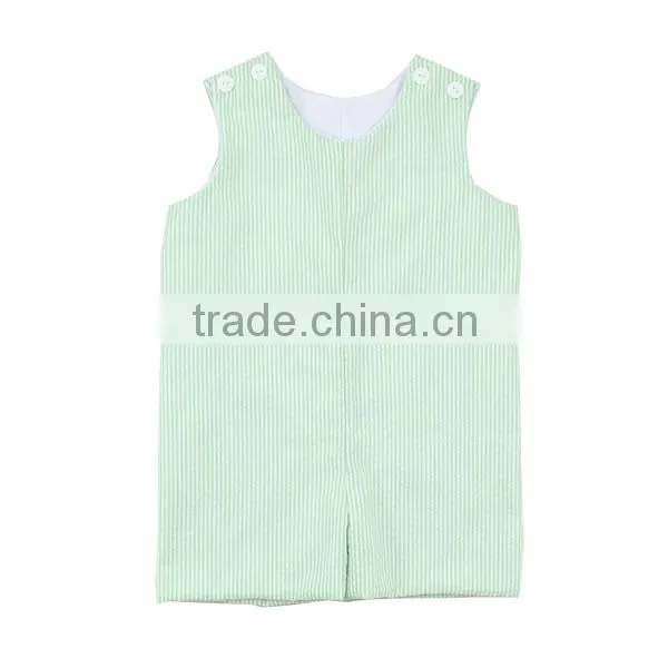 New Baby Summer Seersucker Onesie Cute Cotton Seersucker Casual Infant Rompers Soft Baby Cotton Romper photo-2