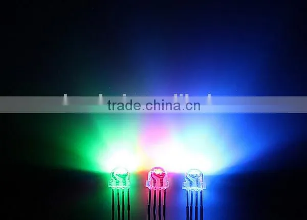 Wholesale High Brightness 4pins 5mm Rgb Led Strawhat Common Anode photo-3