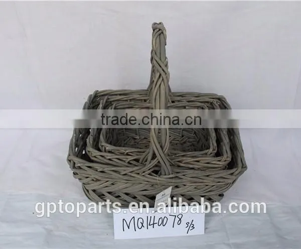 Eco-friendly Cheap Small Willow Baskets With Handles Cheap Wicker Baskets photo-3
