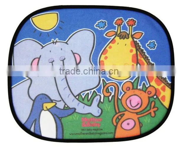Hot Sales Car Side Mesh Sunshade/customized Logo Printing for Car Side Window Sunshade photo-3