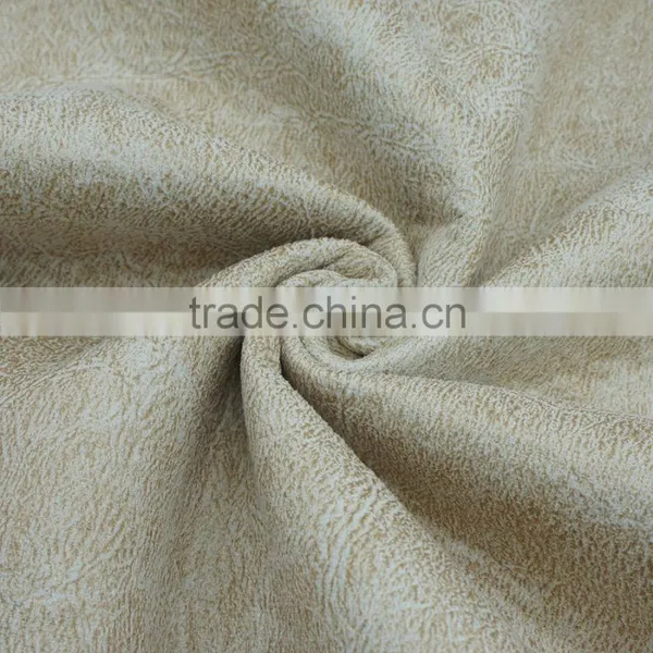 Faux Leather Fabric Cheap/embossed Suede Sofa Fabric/ Faux Elephant Suede Fabric photo-6